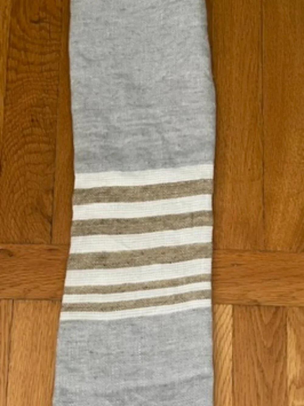 Libeco The Belgian Linen Towel Ash Stripe 25